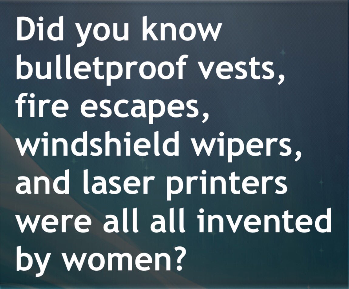 DaisyFuentes's tweet photo. Did you know? #womenworldchangers https://t.co/YhAZ3SbVlr