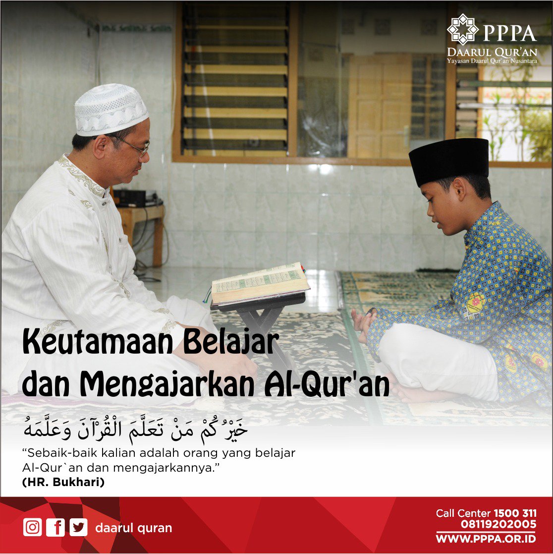 Daarul_Quran's tweet photo. Semoga kita bisa menjadi sebaik-baiknya ummat dengan Qur'an.
baca> https://t.co/hnD14YvxF5
#QuranCall #SemuaTentangSantri https://t.co/t8ZmZz5Y3C