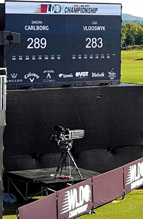 LisaLongball's tweet photo. Here are some pics from my #worldlongdrive Championships today! Top 5 in the World! #longdrive #ProudToBeCanadian 🍁 Thank you @WinStarGolf https://t.co/tv0e5O3NLz