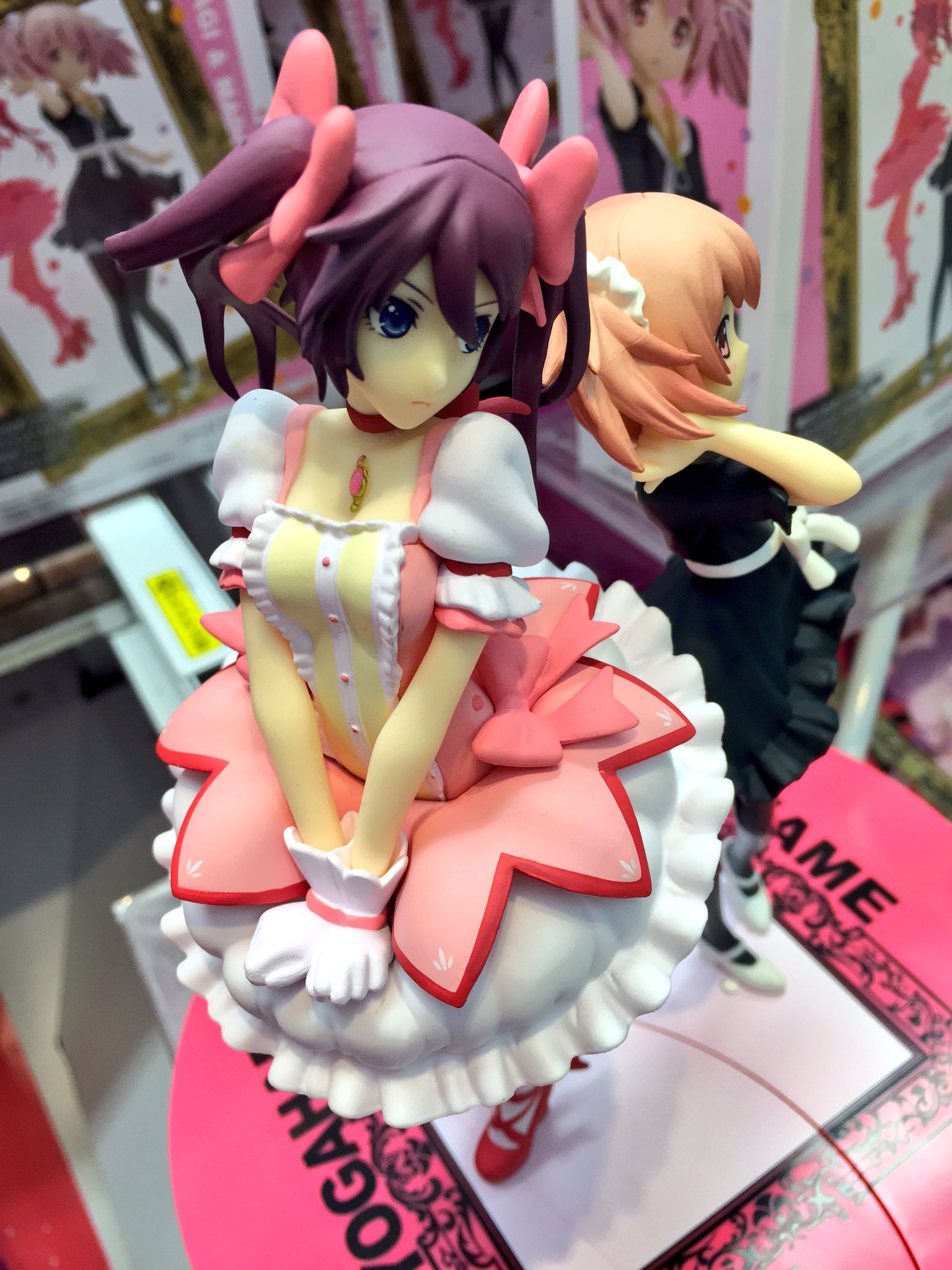 まどマギ、マギレコ　フィギュア　雑貨madogatari 展　【写真複数】 まどマギ、マギレコ フィギュア 雑貨madogatari 展 【写真複数