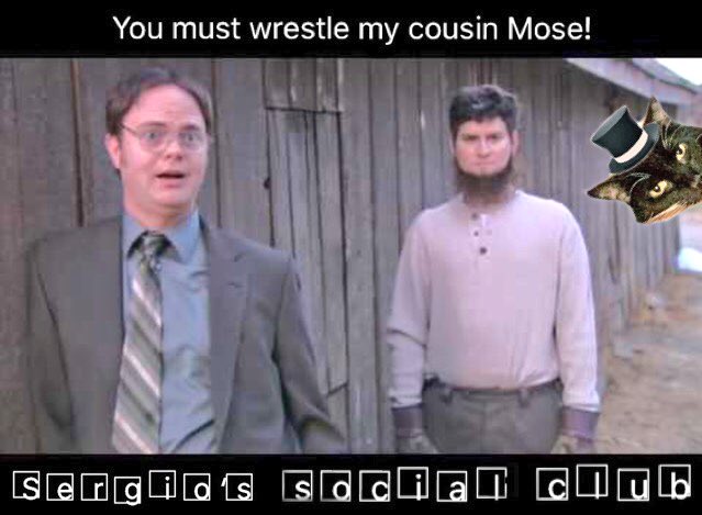 Ninoperilg's tweet photo. https://t.co/t0edCw5OMK @theofficenbc #mose #mycousinmose #cousinmose @nbc #michaelscott #dwightshroot https://t.co/woeKfiPYid