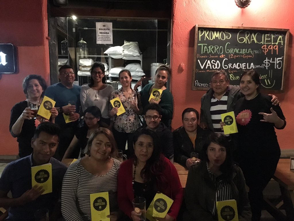 gourmetdemexico's tweet photo. ¡Muchas gracias a todos por este increíble #MartesCervecero de #GuíaCervecera en @LaGracielaTC! No esperes más y únete al movimiento 🍻 https://t.co/jqcHFf8aai