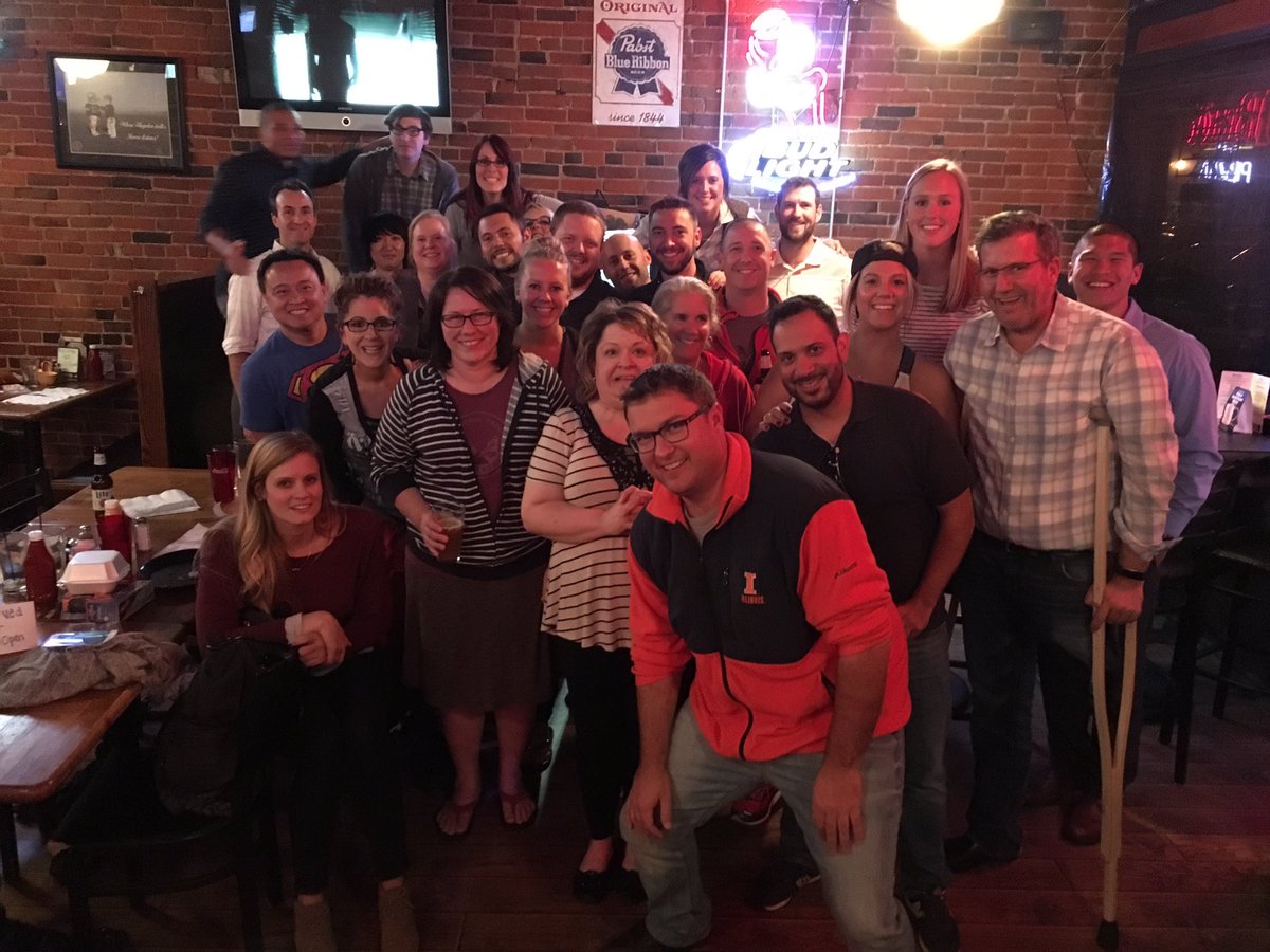 Elbee_3's tweet photo. I'd say the team outing was a success! #Team7Outing https://t.co/nEwXHAZo7w