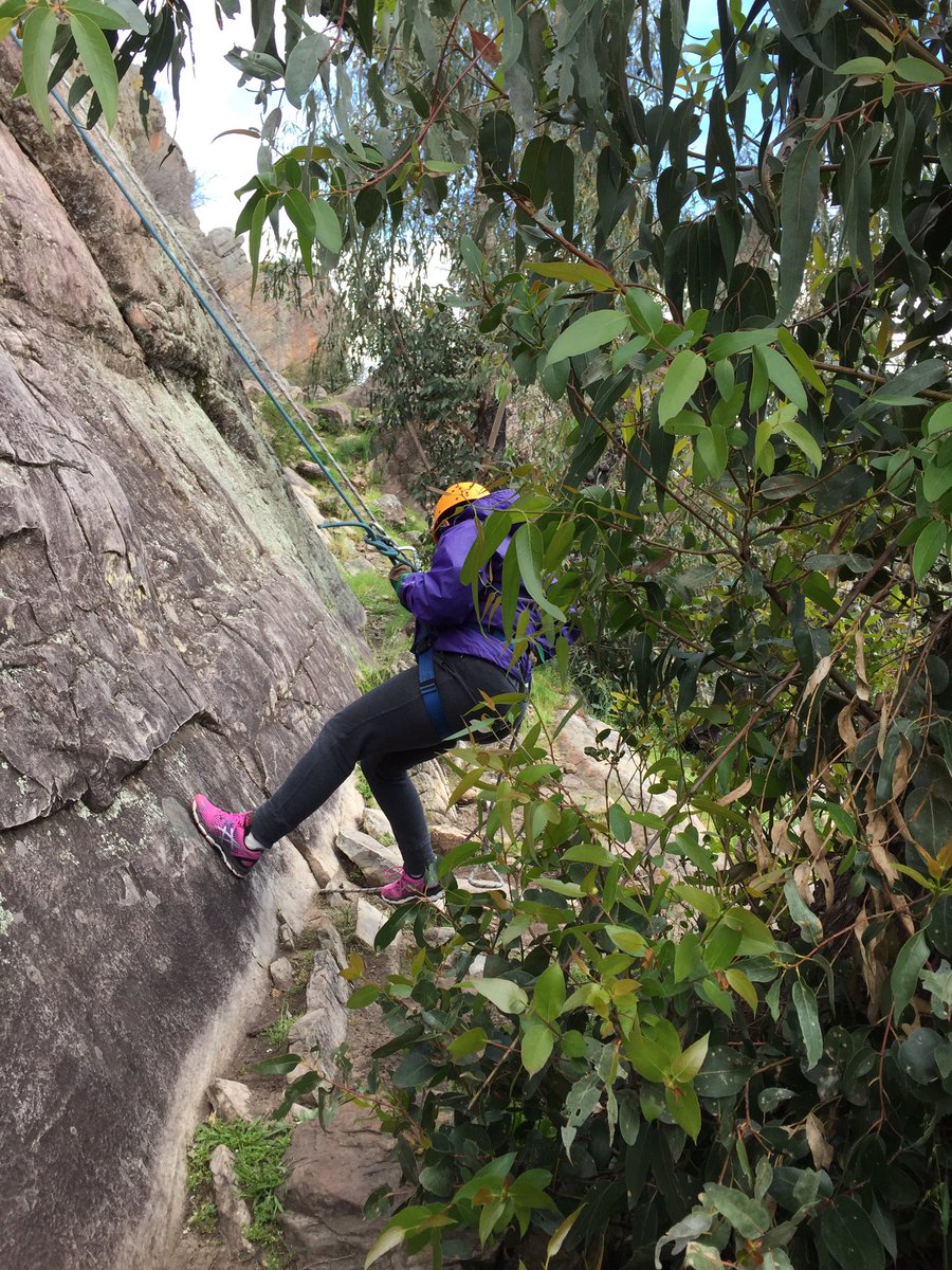 jeccawest's tweet photo. I did it!! Abseiling at #rosesgap #schoolcamp @StrathPS @DiFloyd #facingfears https://t.co/MtT9cvfqeI