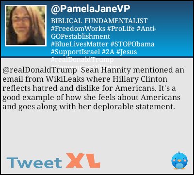 PamelaJaneVP's tweet photo. #TweetXL https://t.co/tiljlizDQF