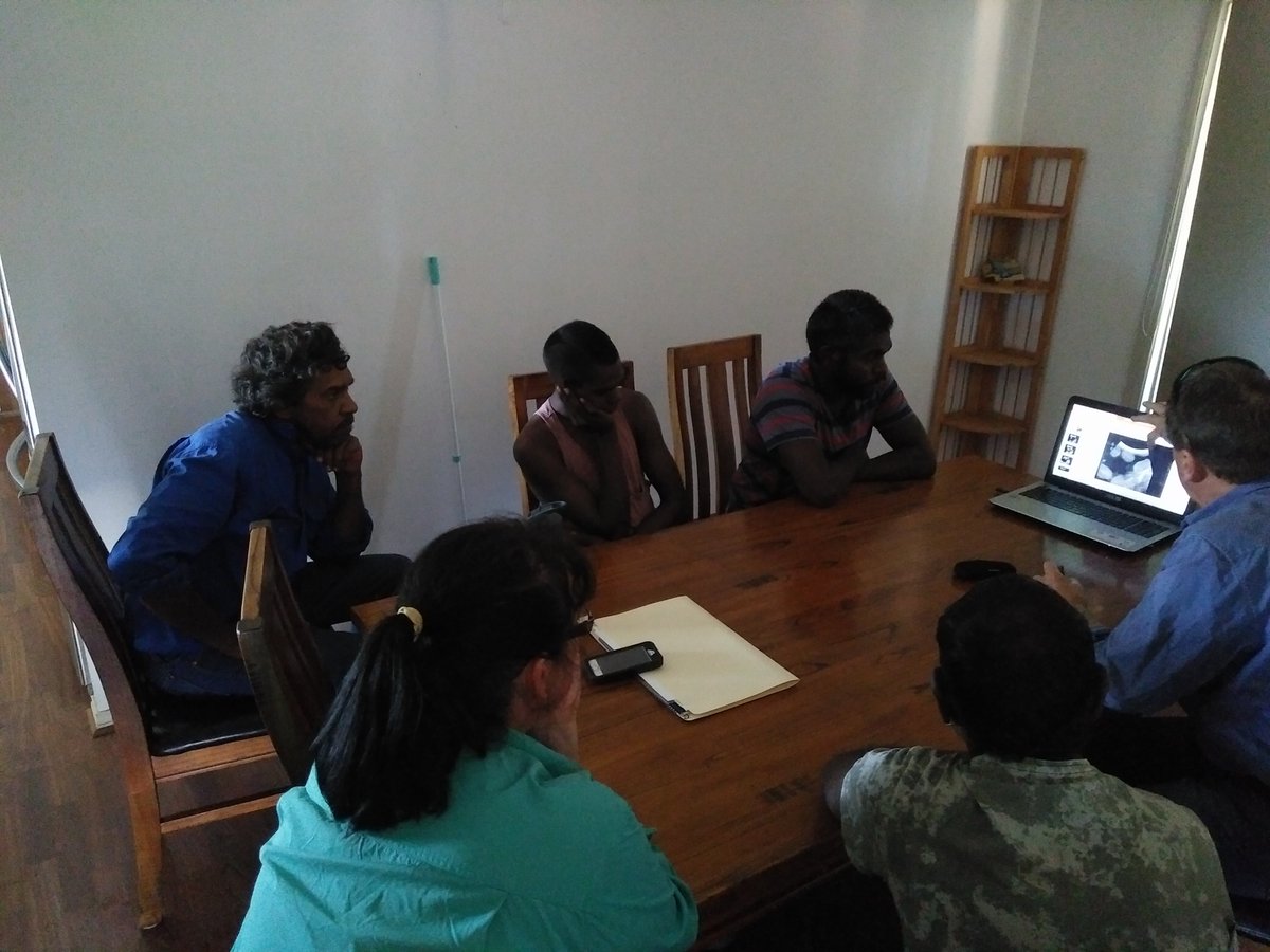 CatagraGroup's tweet photo. Colin has recently been #training aboriginal stockman on Huckitta Stn in how to use #reproscan on their breeder herd. https://t.co/7i72f0aw4v