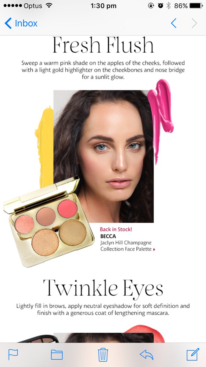 AnaamMaymee's tweet photo. @Jaclynhill  Sephora Australia just sent out this notification! 😃🙏🏻 https://t.co/4OJ1O7F2d0
