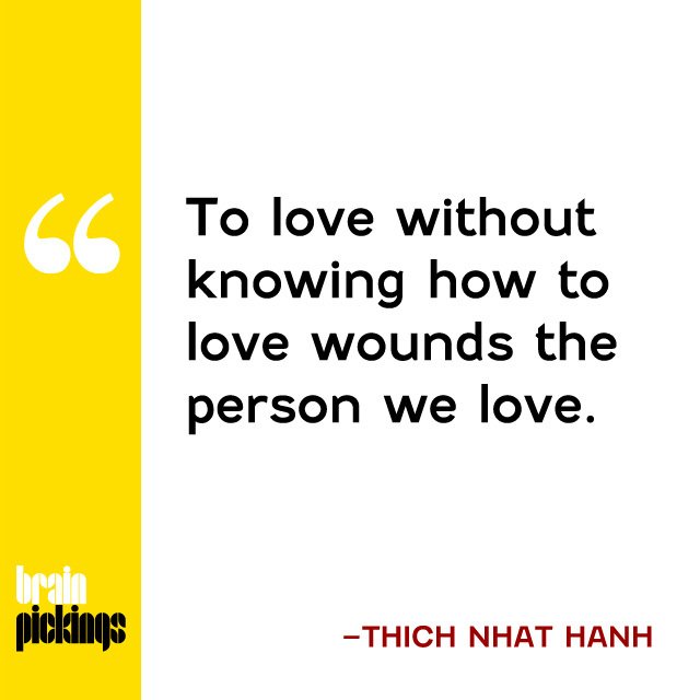 themarginalian's tweet photo. The great Zen teacher Thich Nhat Hanh, who turns 90 today, on love  https://t.co/cmYIXZO7pK https://t.co/G98Ql33oNJ