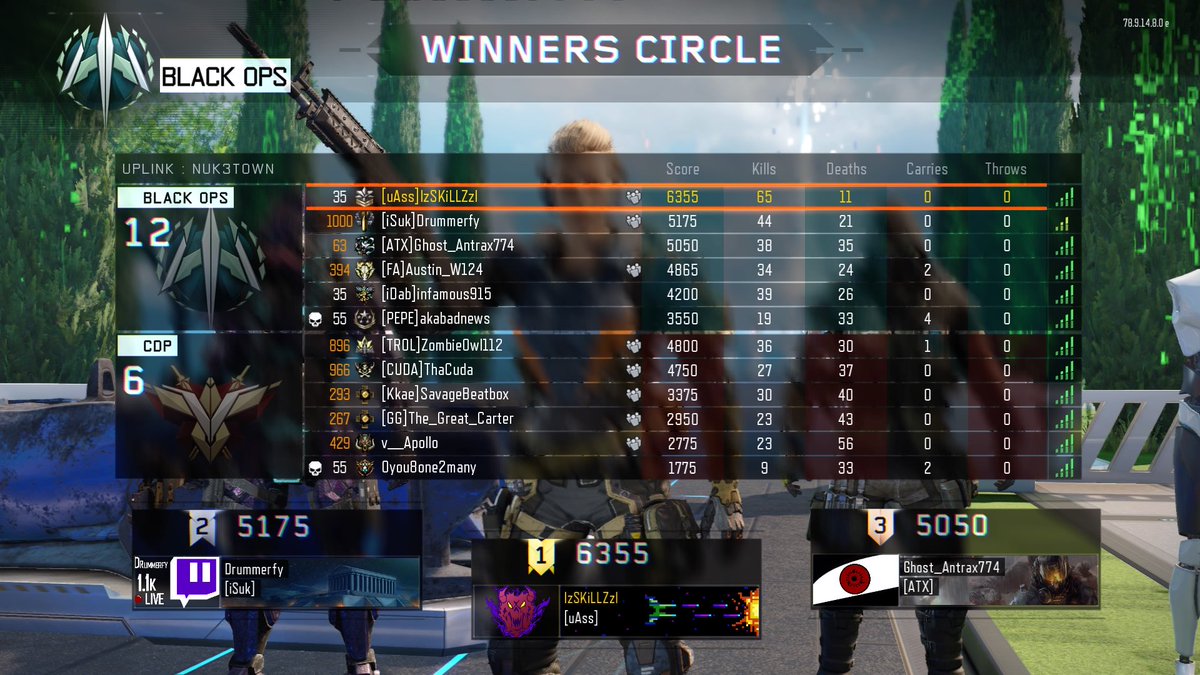 ySkiillz's tweet image. #2ManArmy against a 5 man @Drummerfy