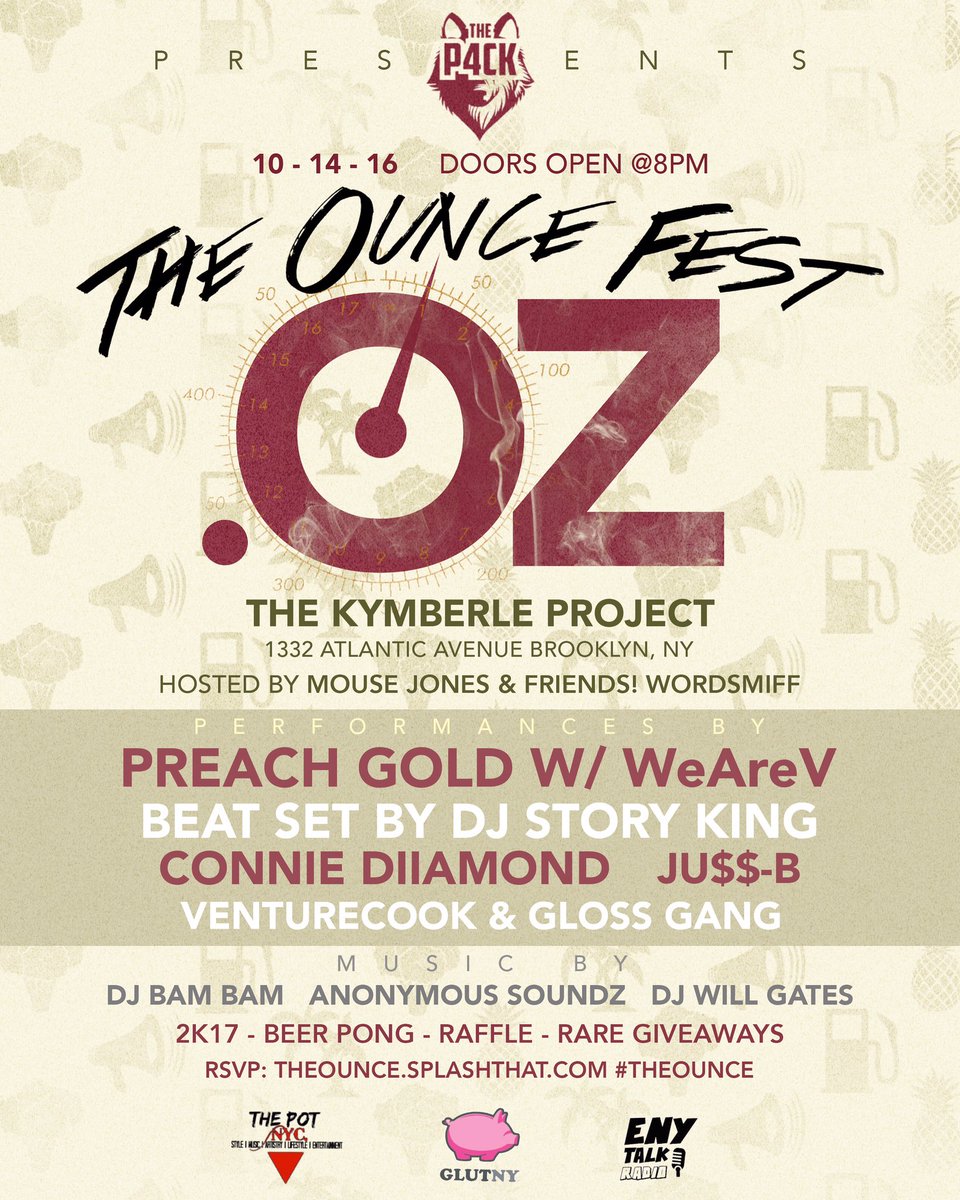 ClubDeLaLune's tweet photo. FRIDAY: NYC #THEOUNCE 🌕 Hosted by @Mouse_Jones @_WordSmiff_ &amp; Friends! Music By @DJWILLGATES718 &amp; More. LINK IN BIO! https://t.co/MLOWmIE8c7