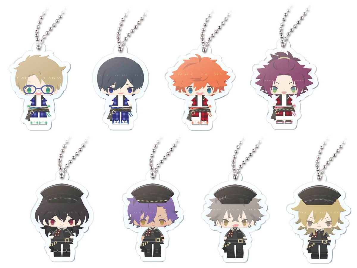 こえだらいず 17年2月新製品情報 こえだらいず A あんさんぶるスターズ Vol 4 アクリルキーホルダー の予約を 本日10 12 水 より開始致します あんスタのアクキー第4弾のはtrickstarとundeadの全8種です