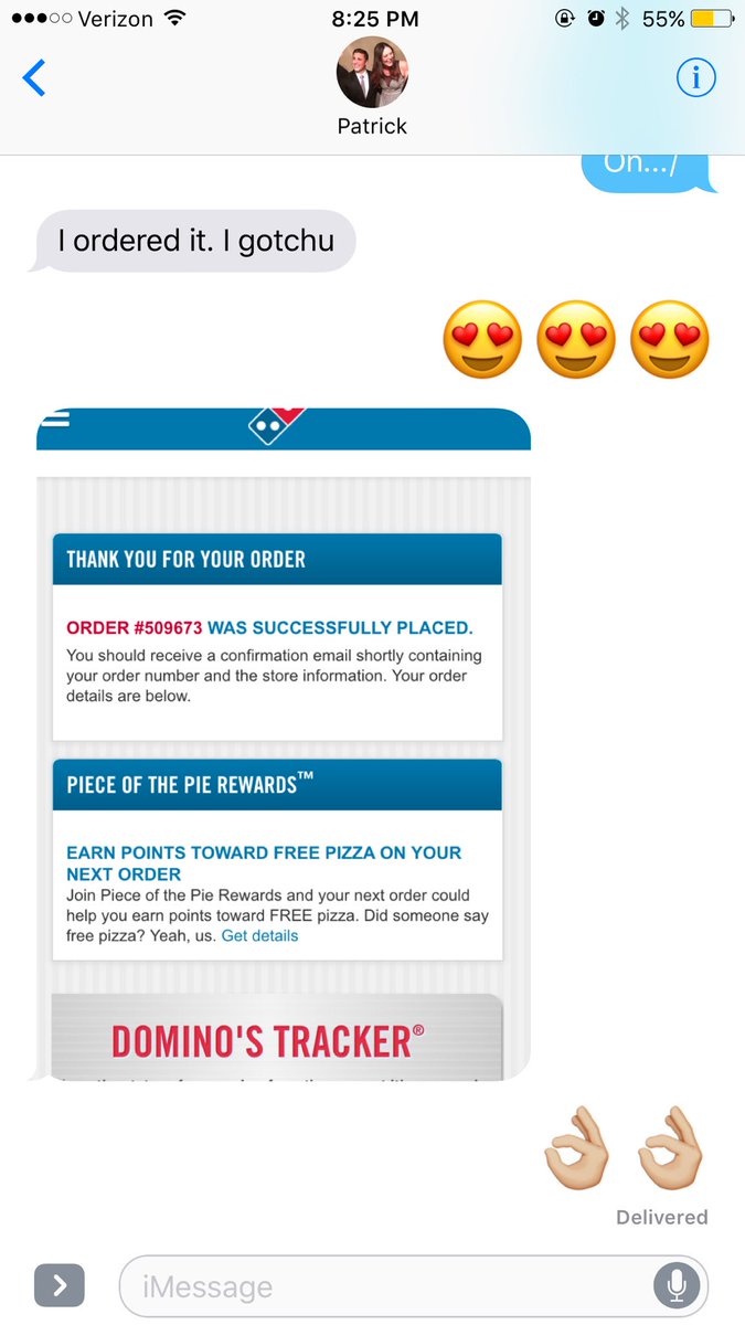 chiefwolfblood's tweet photo. @Patrickray10 for the win ✨ @dominos comin' in hot! https://t.co/4zDiSb5bDq