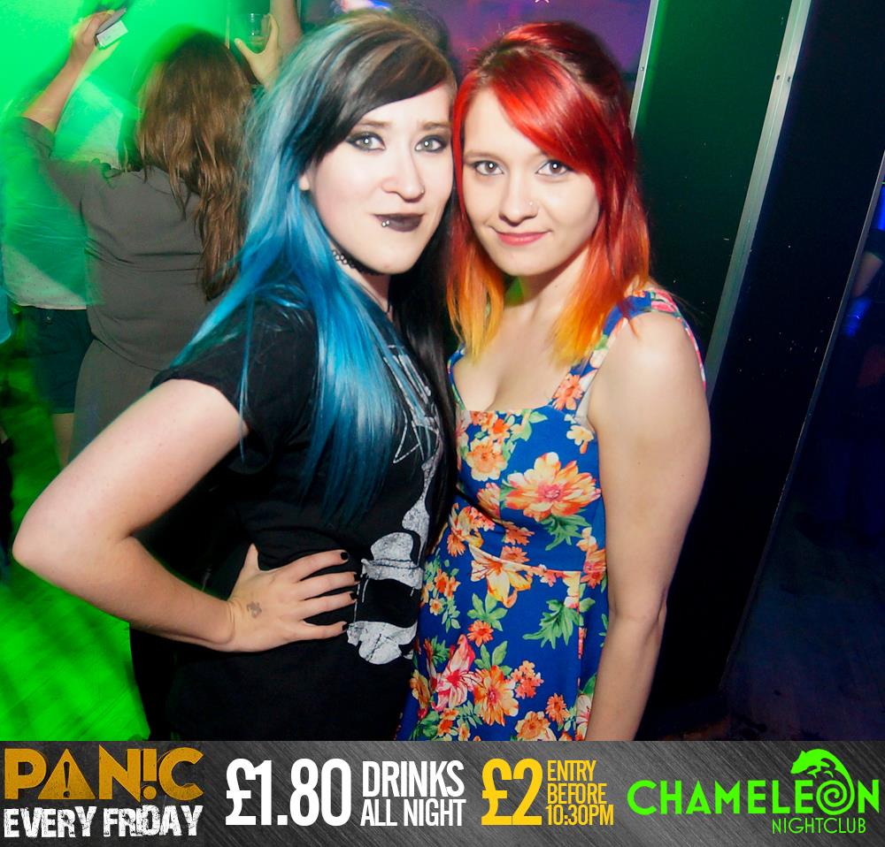 panicsouthend's tweet photo. Kick the weekend off with PANIC! at Chameleon, every Friday from 9pm - 3am. #Southend #Students #BringMeTheHorizon https://t.co/z5szpbCbl0