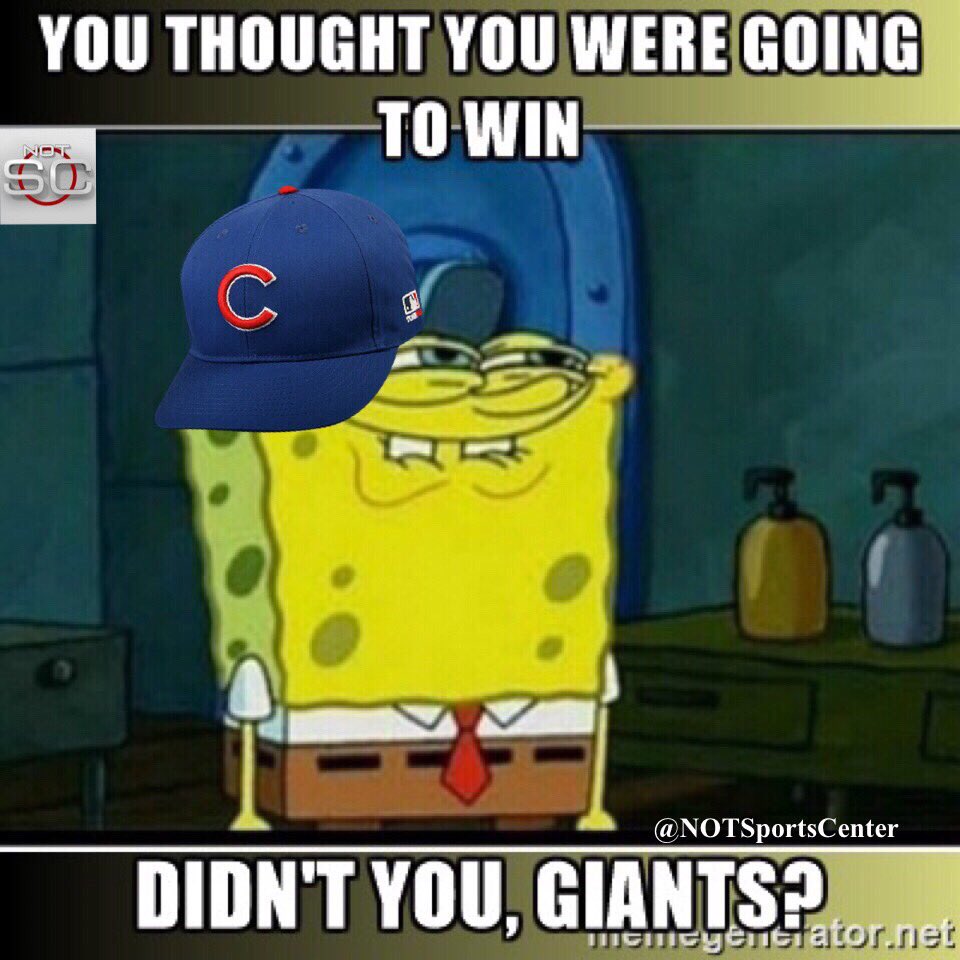 NOTSportsCenter's tweet photo. Cubs fans currently: #NLDS https://t.co/9wOxDZtzHy