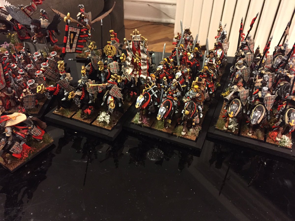 HarsheyT's tweet photo. Finally have enough of these guys painted to field an army. Debuting at dragon fall https://t.co/4KbBKhNqHg