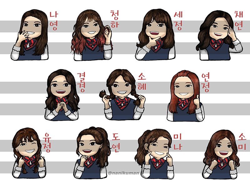 IOI OT11 sticker set designs complete!! ⭐️⭐️⭐️
#아이오아이 #IOI

⭐️ I'm doing another survey, pls vote in this new poll: x.com/nanikuman/stat…