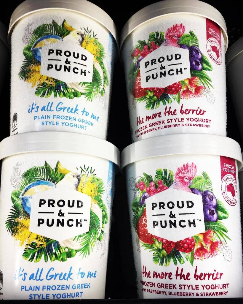 PrahranGrocer's tweet photo. New lines in the freezer @proudandpunch frozen Greek yoghurt. Mango, plain &amp; berry. #froze… https://t.co/Yb2qSIlWJj https://t.co/Ovabgjrc8c