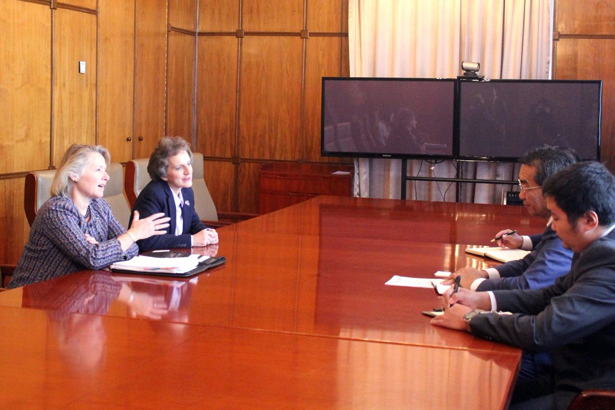 Met <a href="/MFA_Mongolia/">MFA Mongolia</a> Minister Munkh-Orgil w/PDAS Thornton to discuss deepening bilateral relationship. <a href="/USAsiaPacific/">Bureau of East Asian and Pacific Affairs</a>