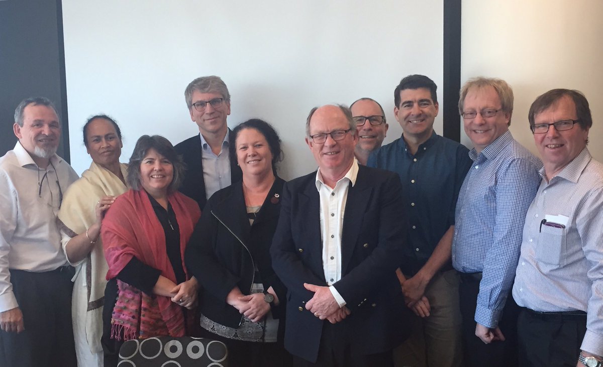 Trans Tasman General Secretaries meeting with WCC General Secretary Olav Fykse Tveit. Wonderful conversation. <a href="/UnitingChurchAu/">Uniting Church in Australia</a>