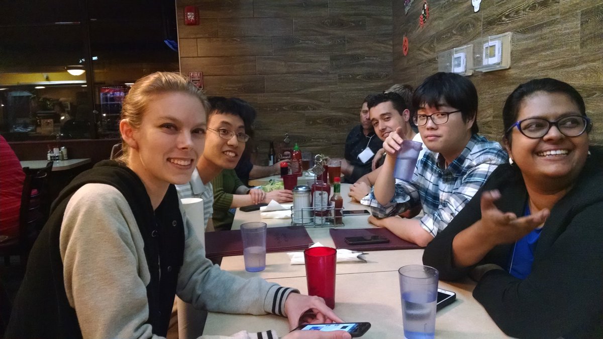 StellaMazeika's tweet photo. The Last Dinner of #AIIDE16 https://t.co/lcgaBDHQ6e