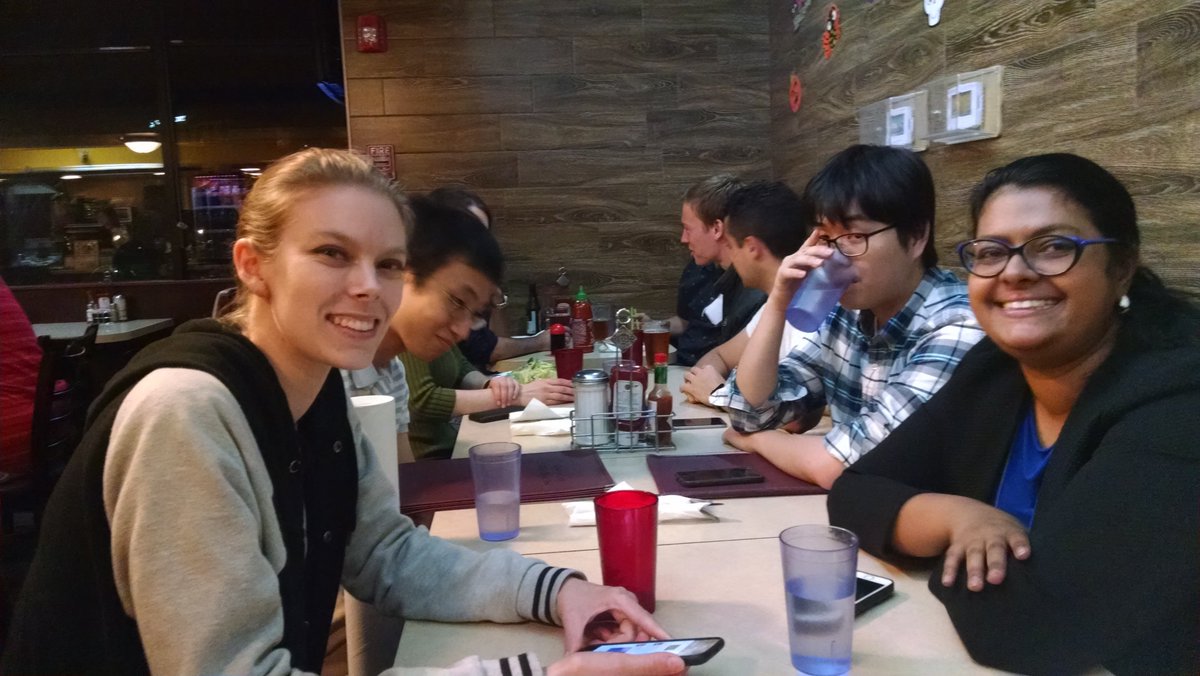 StellaMazeika's tweet photo. The Last Dinner of #AIIDE16 https://t.co/lcgaBDHQ6e