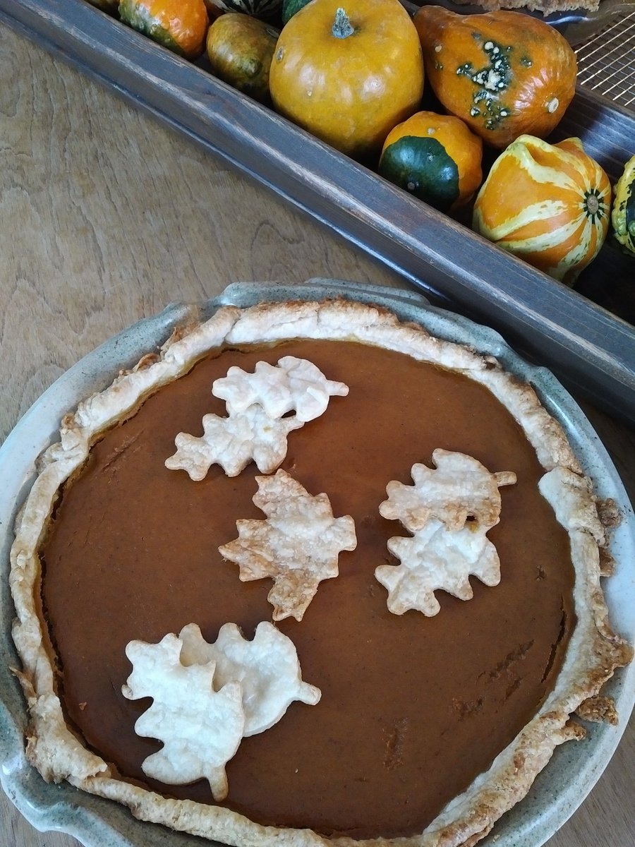 KenWou1's tweet photo. Another pumpkin pie.......! It was delicious!!!! https://t.co/9c5PRTl9LU