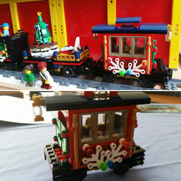 Rainbow_Bricks's tweet photo. #winterholidaytrain #train #xmastrain #legocreator #powerfunctions #rainbowbricks #lego #creator #legocreatorexpert https://t.co/EItEVWL3Qs