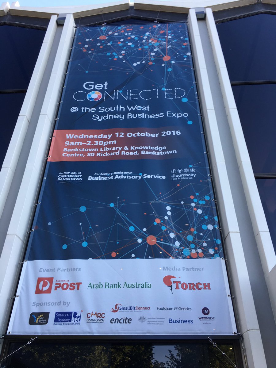 Thanks <a href="/ourcbcity/">City of Canterbury Bankstown</a> for a great event today #getconnected. Very well organised - great delivery team <a href="/ourcbcity/">City of Canterbury Bankstown</a>.