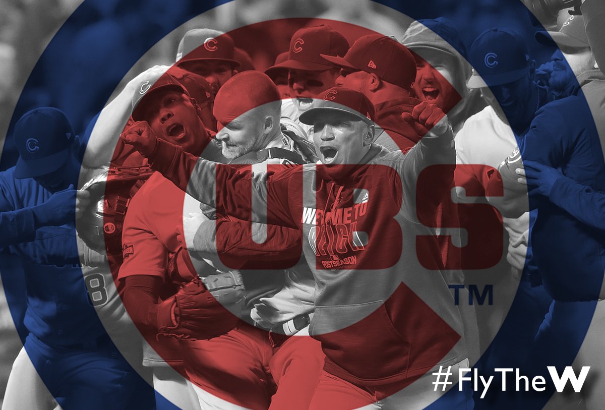 SecondCityPics's tweet photo. #FlyTheW #chicagocubs  #Cubs https://t.co/VjISzV1jb5