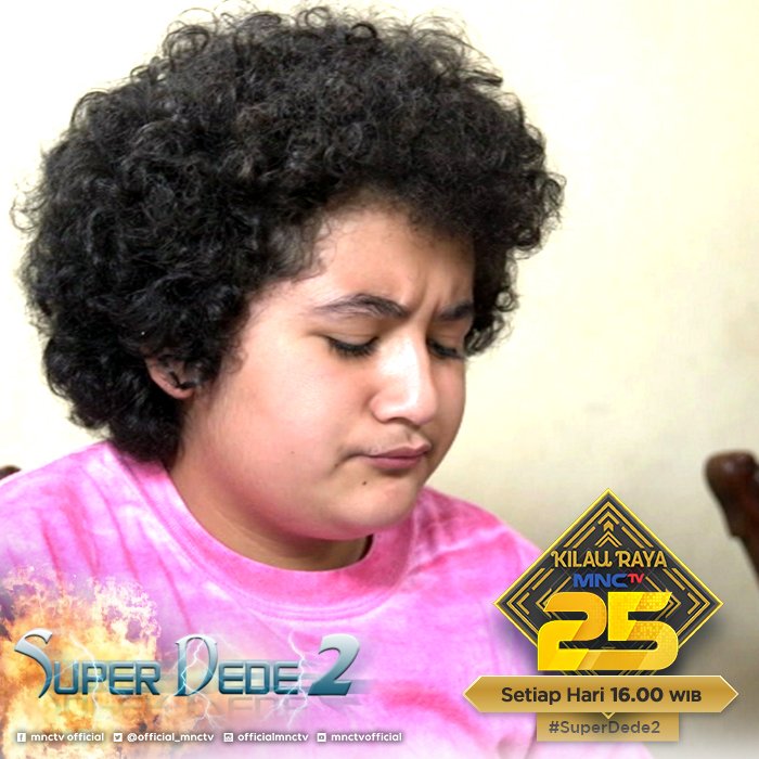 Official_MNCTV's tweet photo. Sore ini. Jangan lewatkan serunya aksi rohim ya hanya di #SuperDede2. Yuk tonton pkl 16:00 @MNC_Pictures @Dede_Sobret @AdityaRino https://t.co/B8L9pwdL12