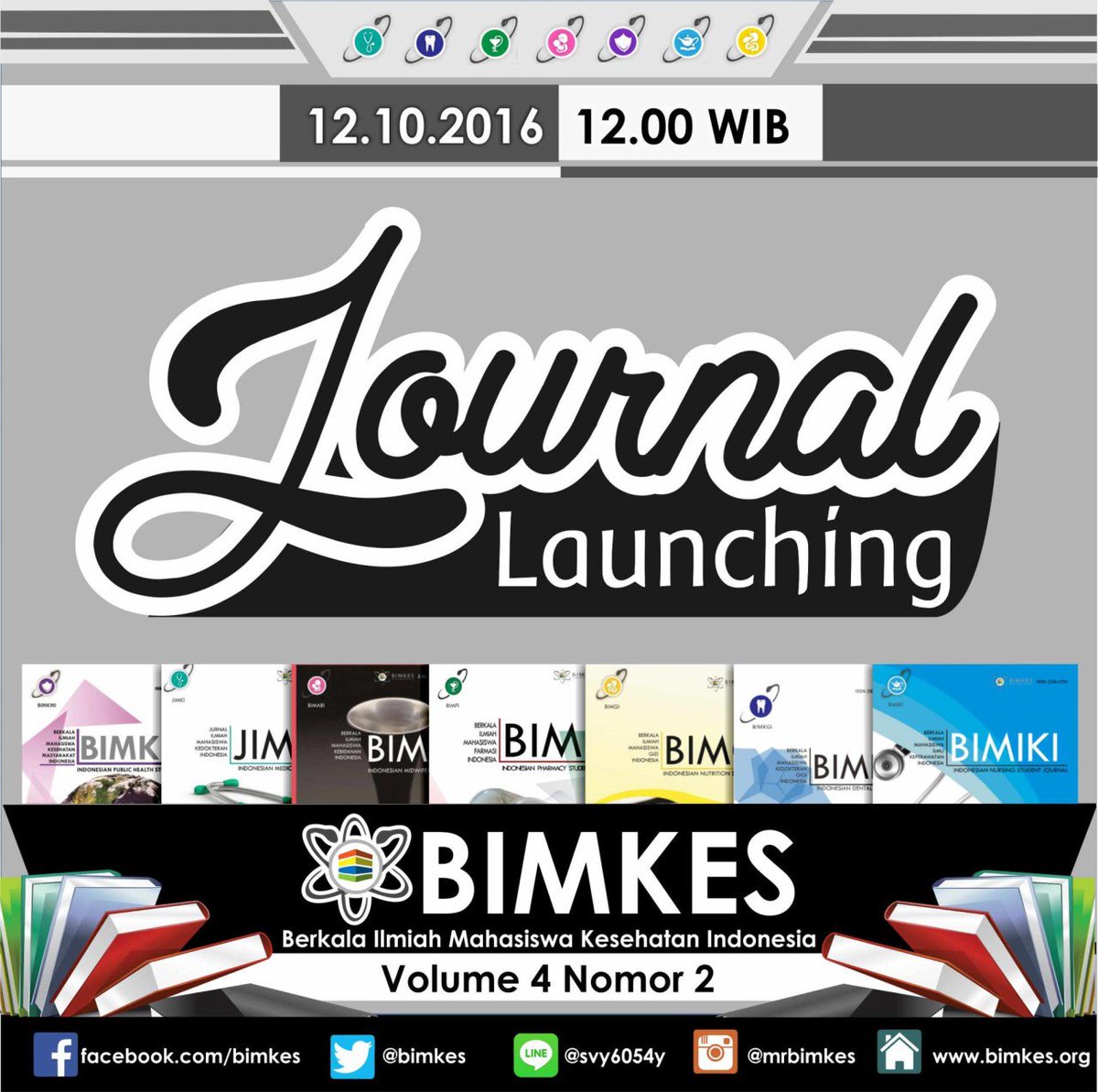 Launching BIMKES Volume 4 Nomor 2!
<a href="/JurnalJIMKI/">JIMKI</a> bit.ly/jimki-4-2