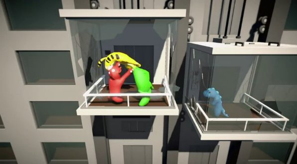 ぶり 1 Gang Beasts 最近オンライン対応したって言うお祭りゲー 基本的には相手を場外に落として最後に生き残ったのが勝ちって言うスマブラみたいなゲーム 文章だけだと面白さが伝わらないのが悲しい 1980円 いいねの数だけオススメのsteamの