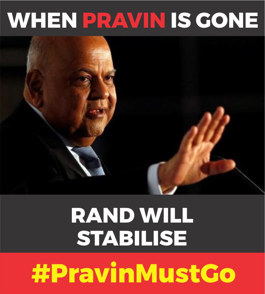 sibonelokgasi's tweet photo. Stop this blackmailing over Rand fluctuation - Your masters control Rand thru banks

RT if you want #PravinGordhan to resign #PravinmustGo https://t.co/DjyrFteit6