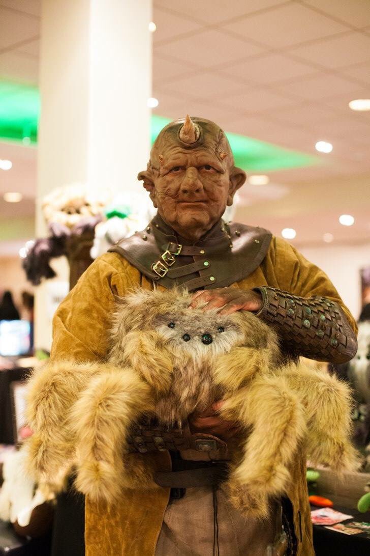 A great weekend at <a href="/creaturegeddon/">Creaturegeddon</a> #spiderplush #spider #fiberart #softsculpture #plush #handmade #jumpingspider