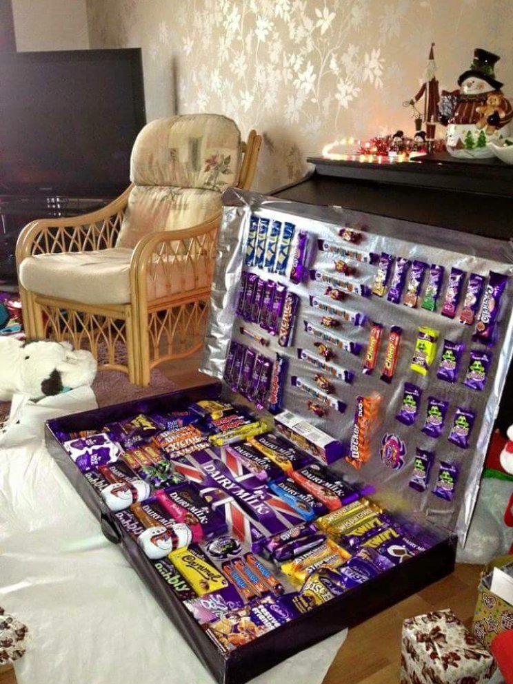 Chocolates's tweet image. Me at Christmas 🤗