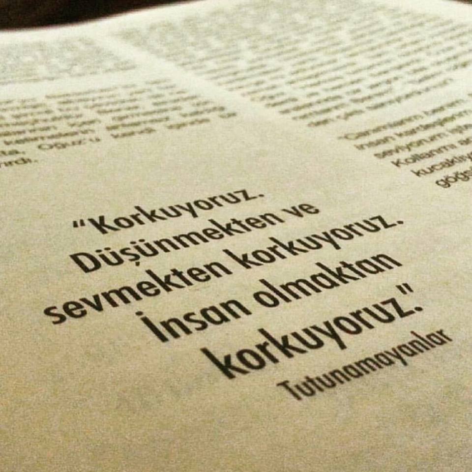 merakyolculugu's tweet photo. İnsan olmaktan korkuyoruz

Oğuz Atay https://t.co/NBduUc891Y