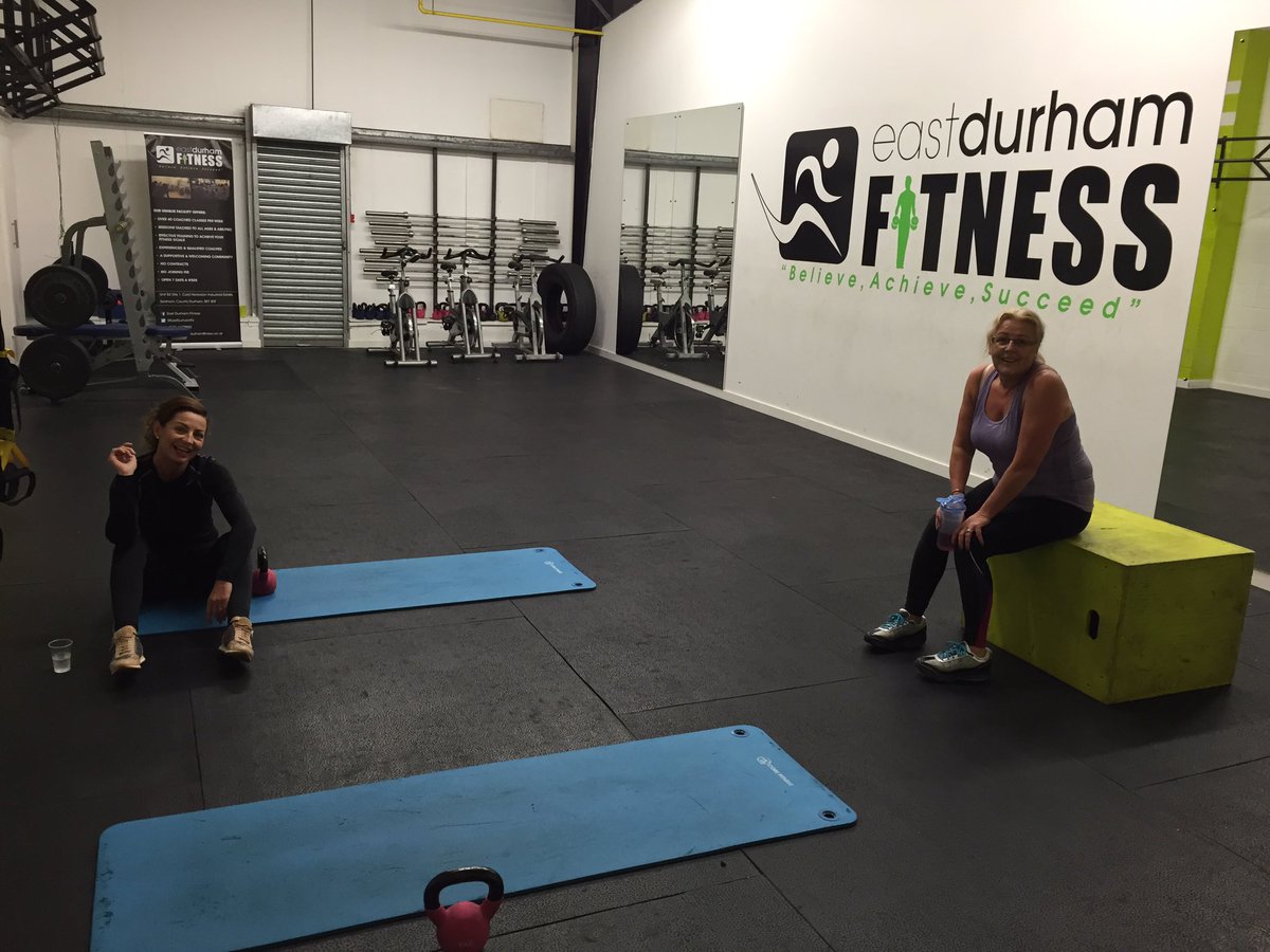 SF_CDurham's tweet photo. Fantastic work this morning from Jill &amp; Andrea at their #Quit&amp;GetFit session @EastDurhamFit - To book a place text FIT to 66777 #Stoptober https://t.co/felU7RdwJG