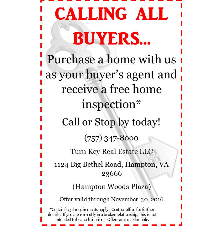 TurnKeyRE_VA's tweet photo. Calling all Buyers #coupon #SaveHundreds #TurnKeyRealEstate #TKRE #BuyAHome https://t.co/vuj6JEUl0j
