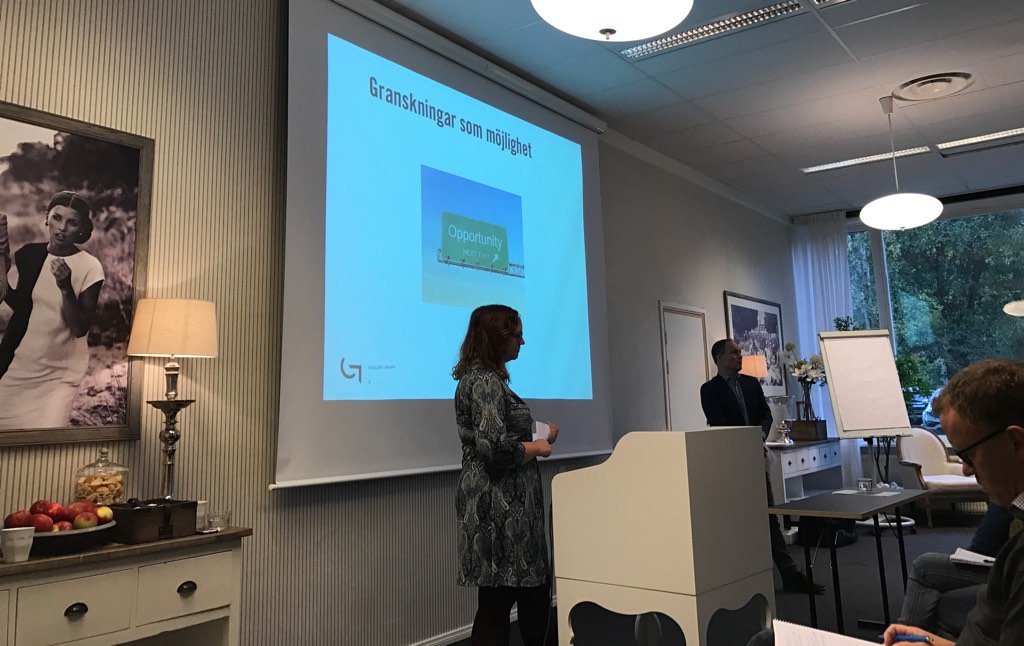 När verksamheten möter media och det offentliga #granskningar
Trygghet ger konstruktiv öppenhet.
Chefsdagar dag två