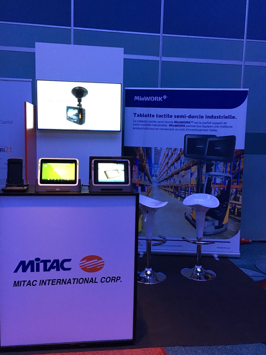 MioWorkUK's tweet photo. We are ready at CONNECT#2 with @FACTORYsyst to #present the latest #rugged #tablets for  #enterprise #businesses @MioWorkUK https://t.co/FzE7QYbBt5