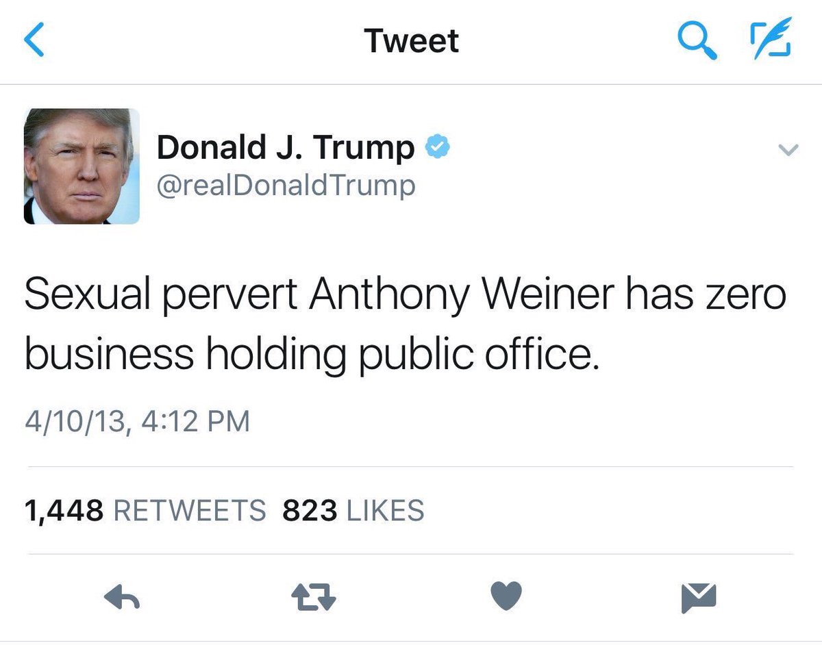 upayr's tweet photo. YOU'RE right once a PEDOPHILE always a PEDOPHILE. BTW, don't forget 2 mark ur calendar4 PEDOPHILE Trump's RAPE LAWSUIT is in Dec.@vincelauro https://t.co/03ab29YL1e