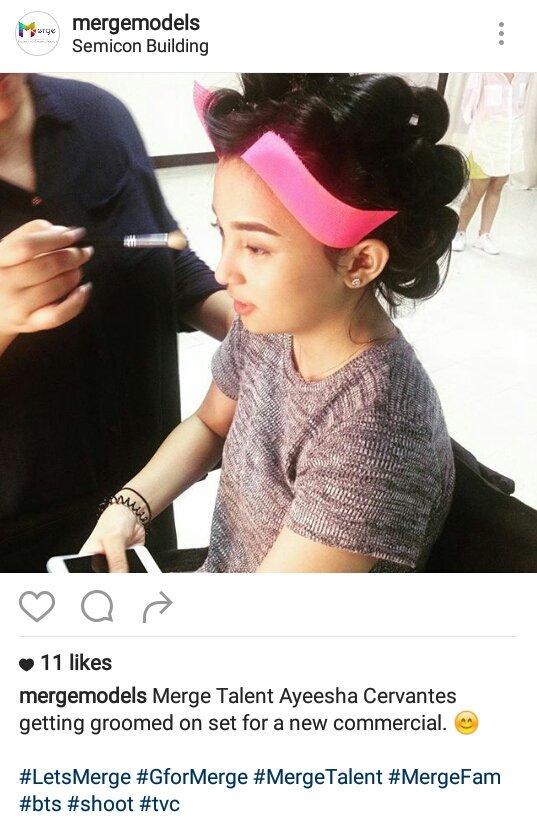 ayeeshacervants's tweet photo. Yay 😁 thank you Merge! 💕
#MyEyesAreREDbutWTHlol #soon #tvcshoot #bts #MergeTalent #LetsMerge #tYL https://t.co/TvyXnlZYOj