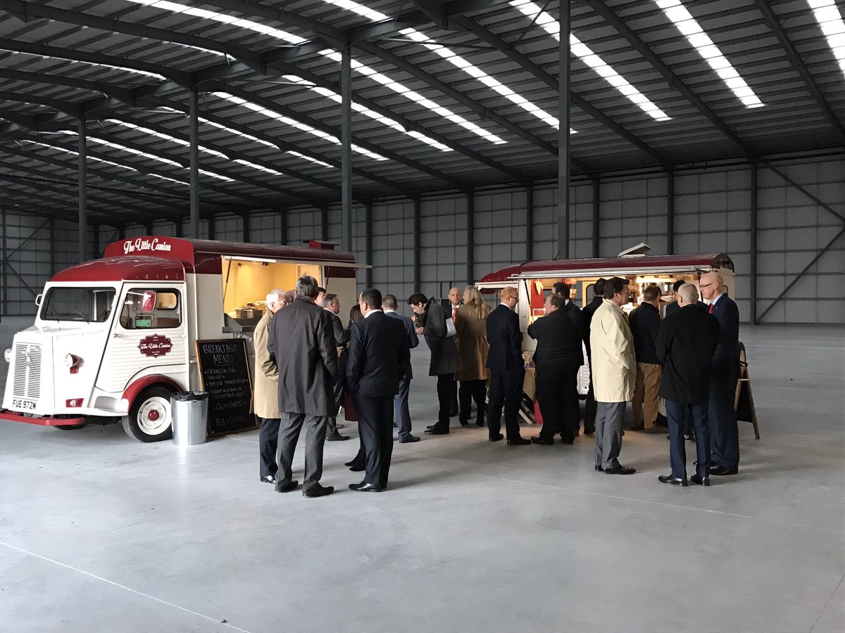 ThePropCalendar's tweet photo. Agents' breakfast launch of Link 95 Hareshill Distribution Park @GVANorth @WHRProperty @annadlp @Graftongate @AvivaUK https://t.co/ZRMWib1m7N