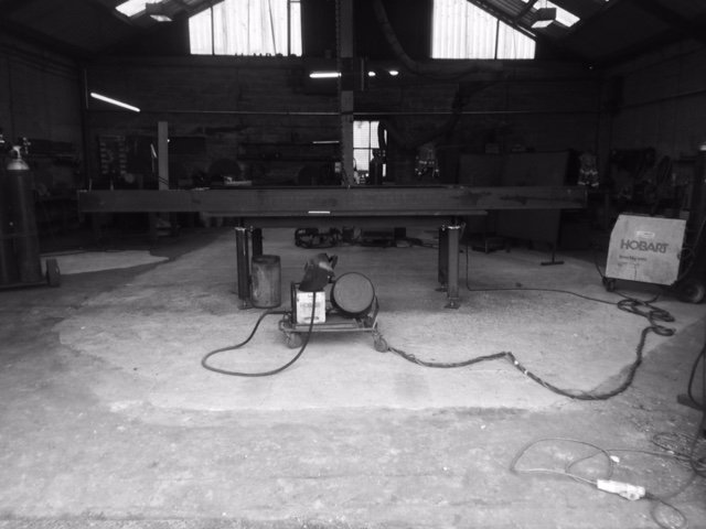 MGCEngineering's tweet photo. We have also put down a new floor down in the welding shop! Level as level can be!! #engineering #wadebridge #newfloors #happywelders https://t.co/8YViKJmrso