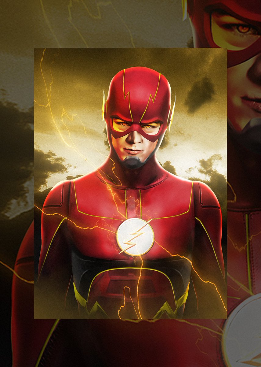 Time to watch <a href="/CW_TheFlash/">The Flash</a> finally :D I played around with the suit for some fun, as you can see it is DCCU inspired