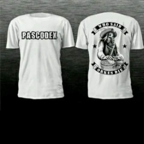 Open order 100K  
T-Shirt PASCODEX (Triple-A Stuff Merch) PIN : 5CA1DCD8 WA : 0822-7337-8418  No Rek : BCA 283.123.9567 A/N : NILA NOVIANTI