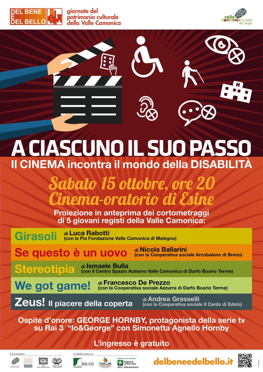 Fele75's tweet photo. #cinema #disabilità #vallecamonica #valledeisegni #georgehornby https://t.co/yv78QnE8Bs