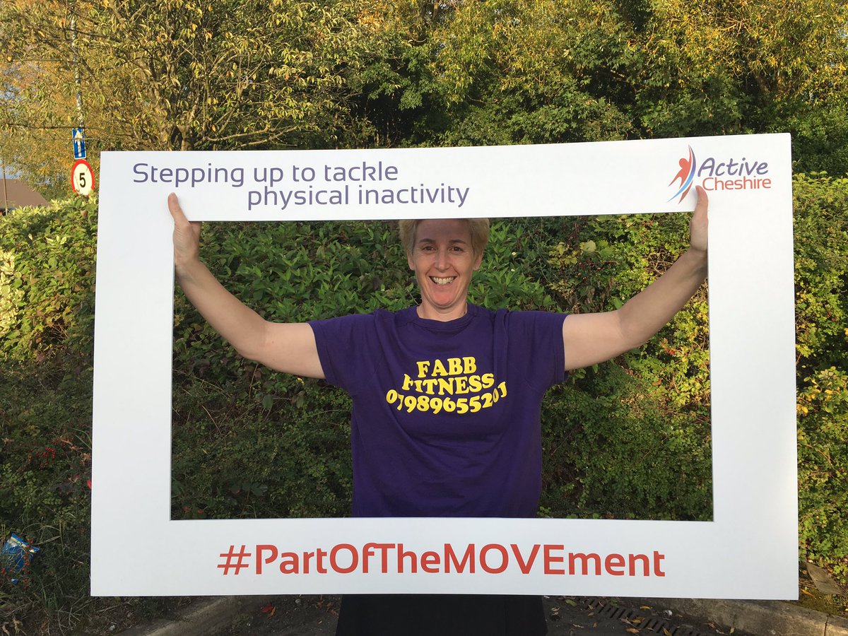 SportAC_'s tweet photo. @fabbfitness is now #PartOfTheMOVEment! Theresa is committed to tackling physical inactivity across the sub-region with @ActiveCheshire! https://t.co/emoHUkO5HM