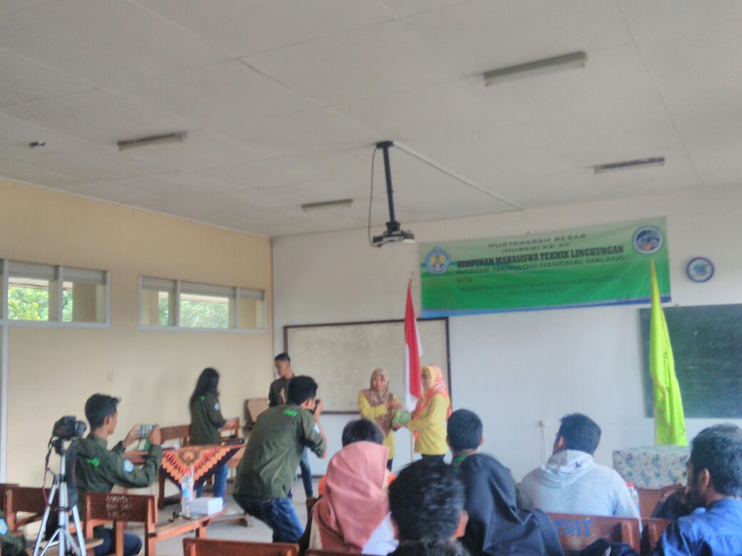 Pembukaan MUBES ke XX pada 12 Oktober 2016 di Ruang 37 Lantai 4 Ged. Teknik Lingkungan