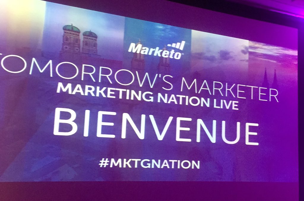 C'est parti! #marketingnation @Marketo_FR <a href="/marketo/">Marketo</a> <a href="/chandarp/">chandar pattabhiram</a>